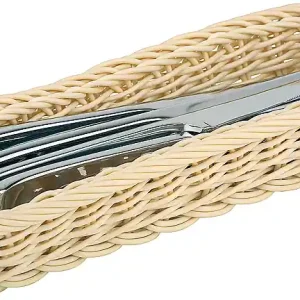 Finální Výprodej Košík na příbory Economic obdélníkový béžový