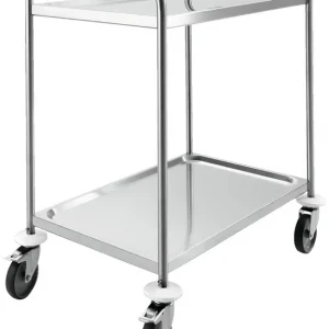 Servírovací vozík Serve (2 plochy), 83x53x93,3 cm - stříbrná Odeslání Ihned