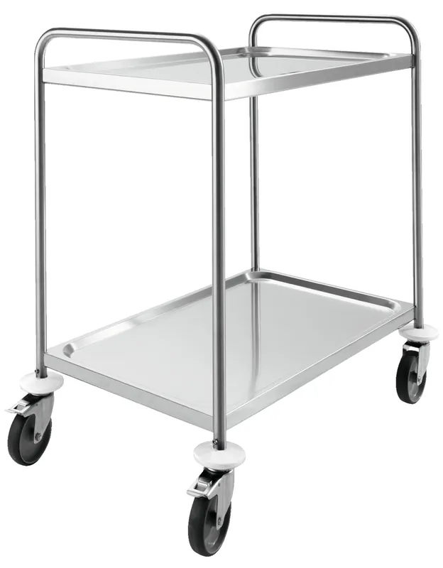 Servírovací vozík Serve (2 plochy), 83x53x93,3 cm - stříbrná Odeslání Ihned