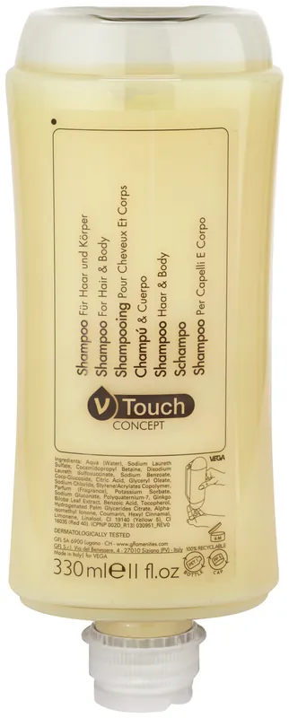 Vysoce Kvalitní Pečující série V-Touch Concept, dávkovací systém - šampon (recyk. plast), 330 ml