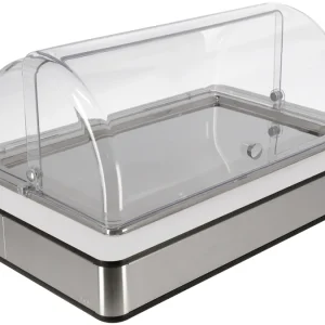 Chladící box (vitrína) Fundale, GN 1/1 - stříbrná/bílá Časově Omezené