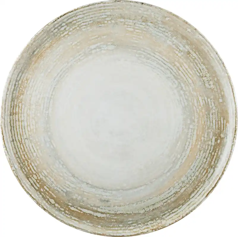 Pizza talíř Patera, 32 cm - béžová/bílá Rychlé Dodání