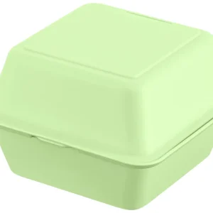 Opakovaně použitelný menu box Yari, 15,7x15,7 cm / 700 ml - zelená Aktuální