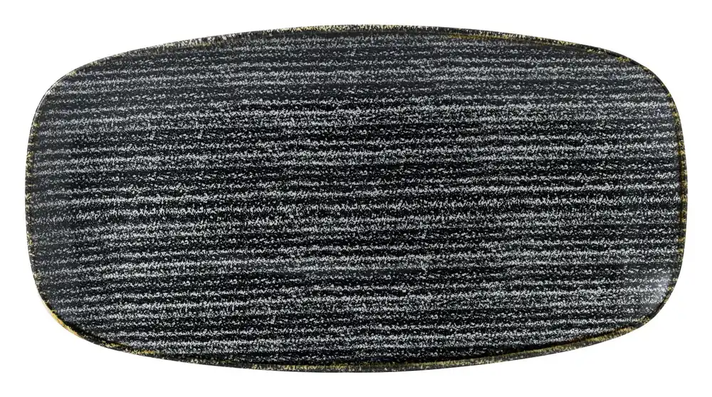 Ověřený Talíř Studio Tisky Charcoal Black obdélníkový