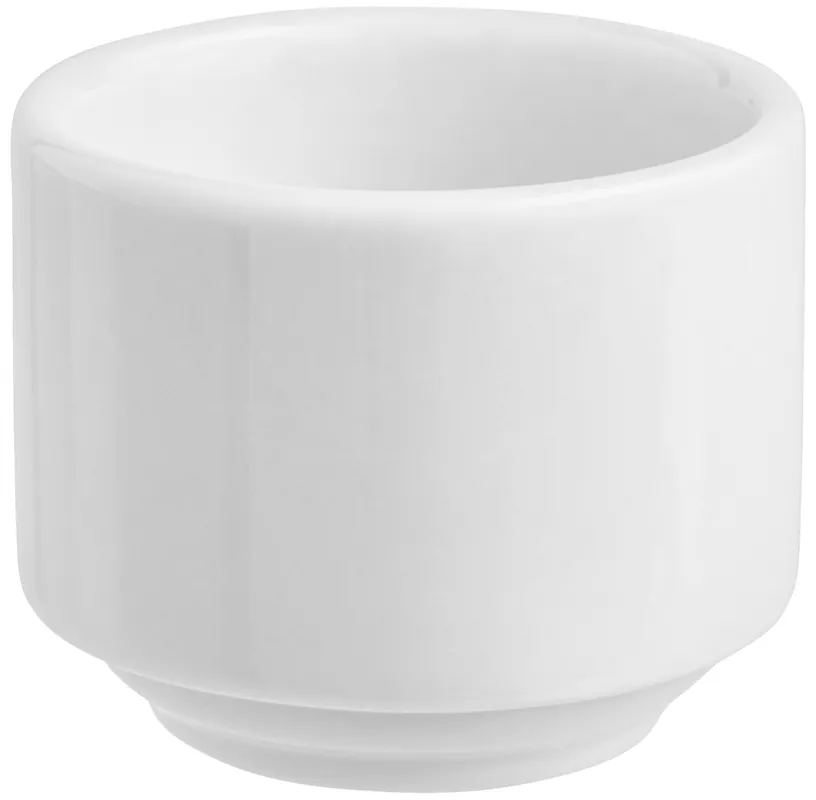Pohárek na vajíčko vysoký Base, 4,7x3,9 cm - bílá Top Prodej