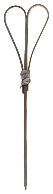 Horká Nabídka Fingerfood párátka srdce, 15 cm - hnědá/černá