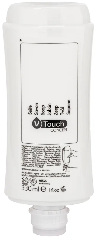 Pečující série V-Touch Concept, dávkovací systém - mýdlo (recyk. plast), 330 ml Sleva