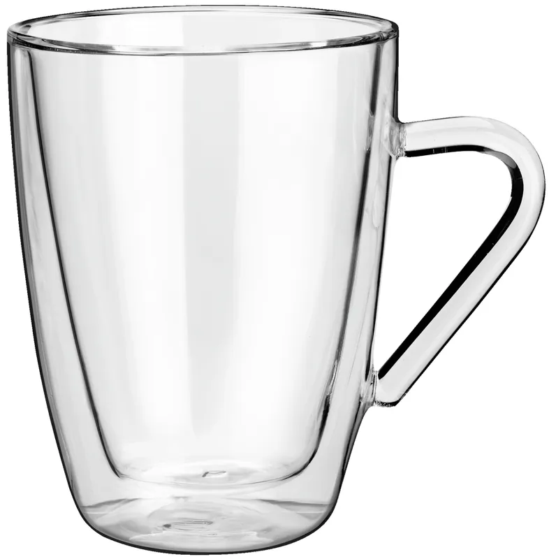 Cenová Bomba Hrnek na čaj Dila, 320 ml - průhledná