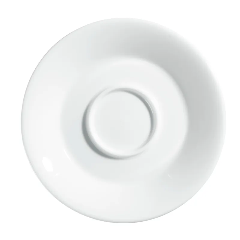 Podšálek k šálku na kávu s mlékem Bistro, 15 cm - bílá Vysoce Kvalitní