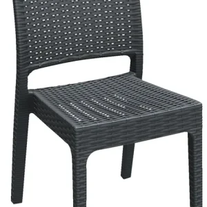 Super Cena Židle bez područek Melrose - antracitová