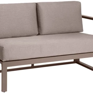 Akce Pravý boční díl lounge nábytku Sereno - šedohnědá