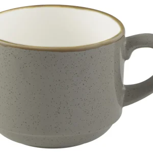 Akční Cena Šálek na cappuccino Stonecast Peppercorn stohovatelný