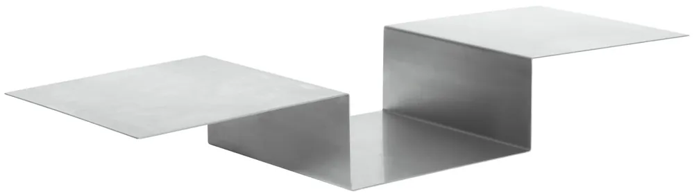 Můstek Holma, 90,25x12x30 cm - stříbrná Cenový Hit