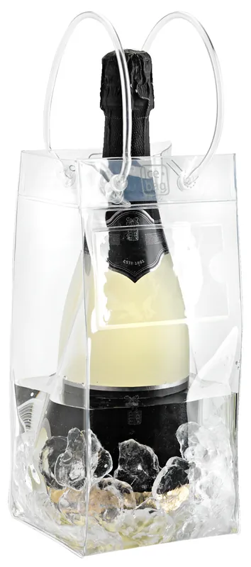 Chladící box na láhve Ice-bag®, 25 cm - čirá Vysoce Kvalitní