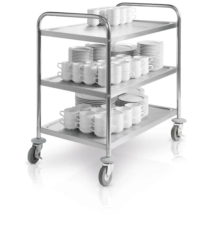 Objednat Nyní Servírovací vozík Elementary 3BM, 89x54x93 cm - stříbrná