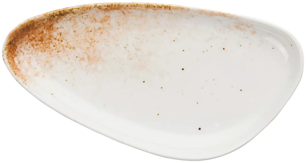 Podnos Purior, 20x10 cm - bílá/hnědá Tovární Cena