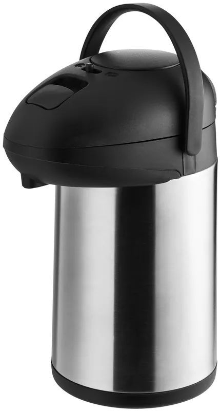 Termoska s pumpičkou Lomé, 3000 ml - stříbrná Top Prodej