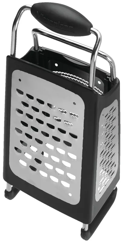 Odeslání Ihned 4-hranné struhadlo Microplane, 12,3x8x26 cm - černá/stříbrná
