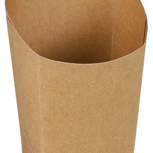 Nepromastitelný snack pohárek, 3,9x7,5x10 cm - hnědá Nízká Cena