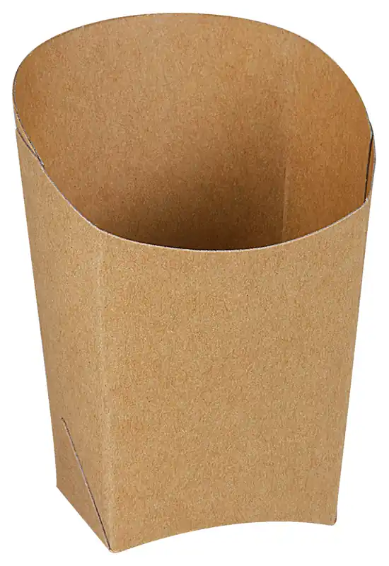 Nepromastitelný snack pohárek, 3,9x7,5x10 cm - hnědá Nízká Cena