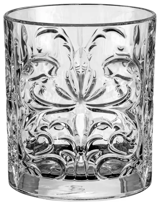 Sklenice na whisky Tattoo, 340 ml - průhledná Akční Cena