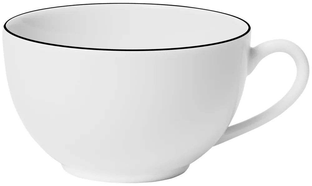 Šálek na kávu Bellino, 200 ml - bílá/černá Expresní Doručení