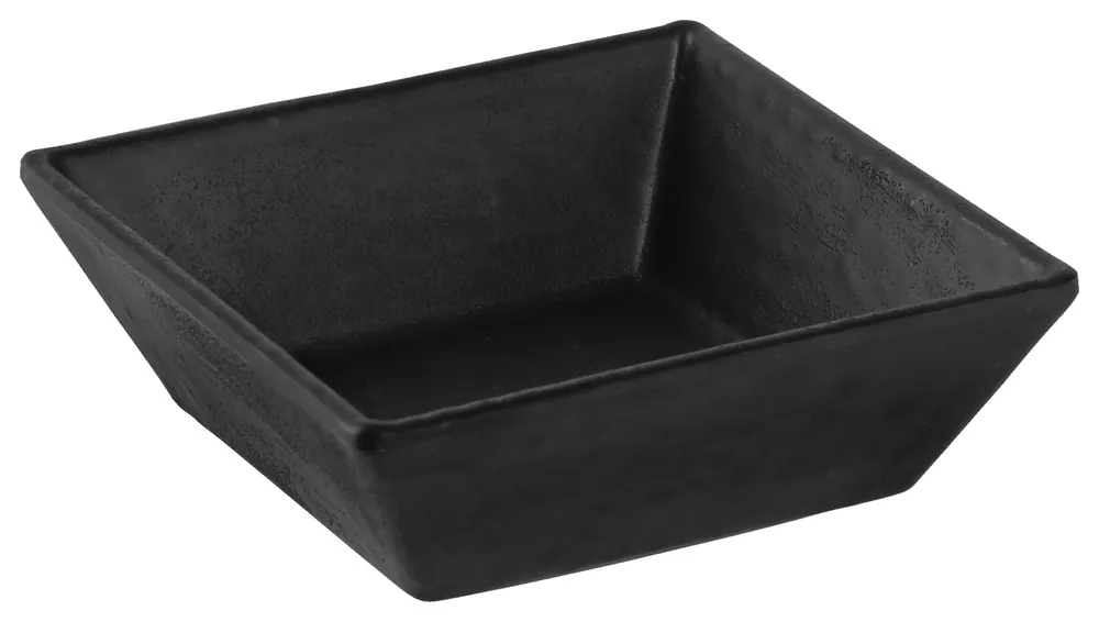 Melamínová miska Ippari, 10,1x3,6 cm / 200 ml - černá Dokud Zásoby Vydrží