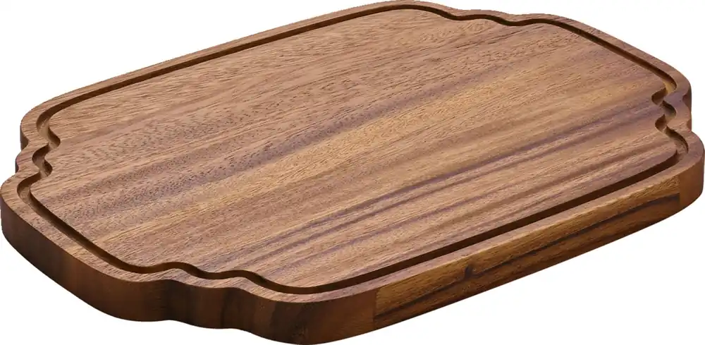 Novinka Servírovací deska obdélníková s drážkami 33x24cm