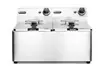 Časově Omezené Elektrická fritéza Kitchen Line 2x8 l HENDI 205839 (mm)