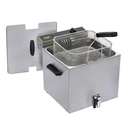 Elektrická fritéza s kohoutkem - objem 12 l ROLLER GRILL MF120R (mm) Časově Omezené