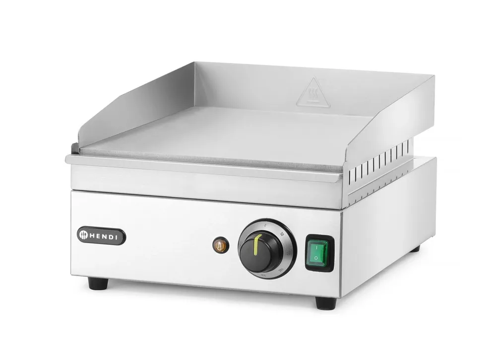 Levný Elektrická grilovací deska Kitchen Line, hladká HENDI 154922 (mm)