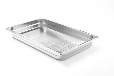 Nádoba GN 1/1 hluboká 6,5 cm z nerezové oceli PROFI LINE PERFORATED HENDI 802236 (mm) Pouze Dnes