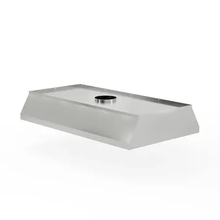 Akce Nerezový centrální odsavač par 300x110 cm FORGAST (mm)