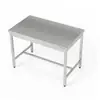 Nerezový centrální pracovní stůl 160x80x85 cm FORGAST (mm) Finální Výprodej