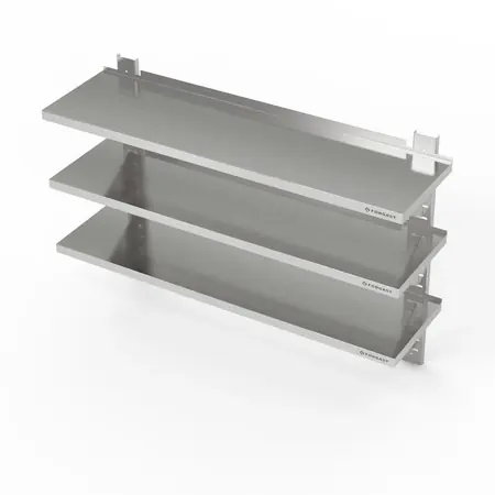 Trojitá nastavitelná závěsná police 140x40x100 cm FORGAST FG05070/1400/400/1000 (mm) Autentický
