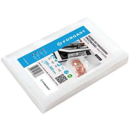 Rychlé Dodání Vakuové balicí sáčky 30x25 cm - 100 kusů FORGAST FG03416 (mm)