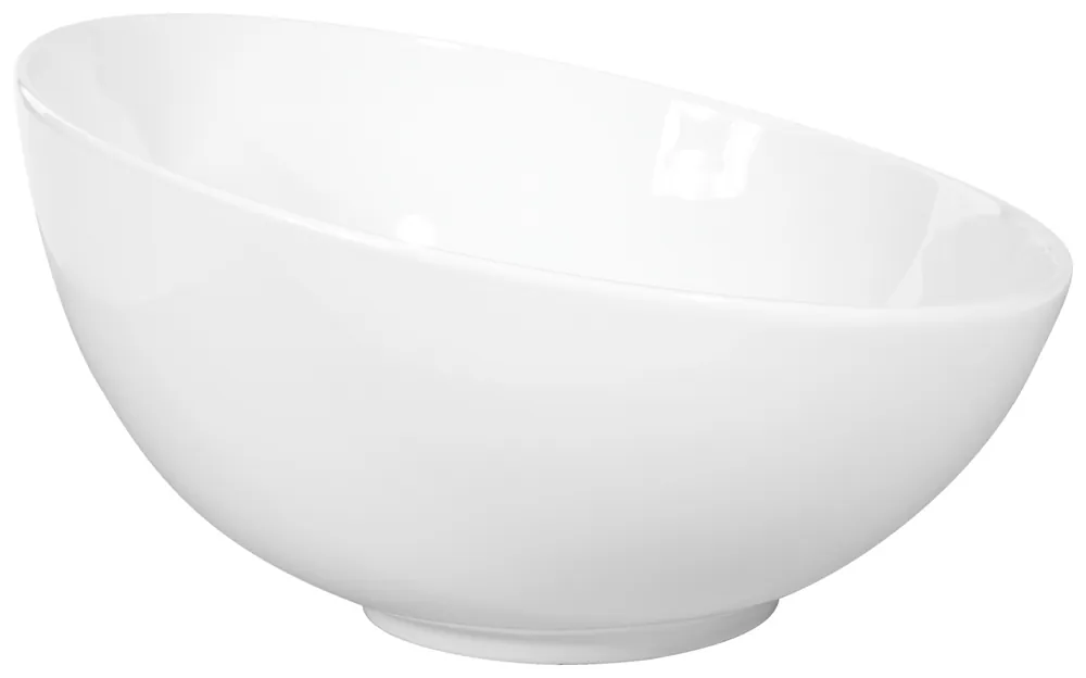 Cenová Bomba Miska Bevel, 1300 ml - bílá
