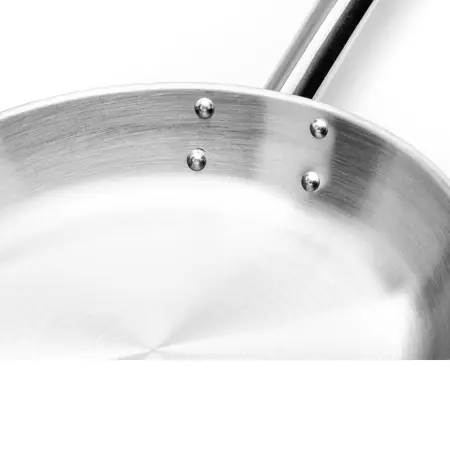 Ověřený Satinovaná ocelová pánev o průměru 32 cm FORGAST FG02304 (mm)