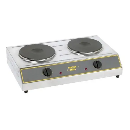 Dvouplotýnkový elektrický vařič ROLLER GRILL ELR 4 (mm) Nejprodávanější
