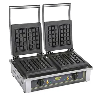 Přímo Od Výrobce Elektrický dvojitý vaflovač (velký rošt) ROLLER GRILL GED 10 (mm)