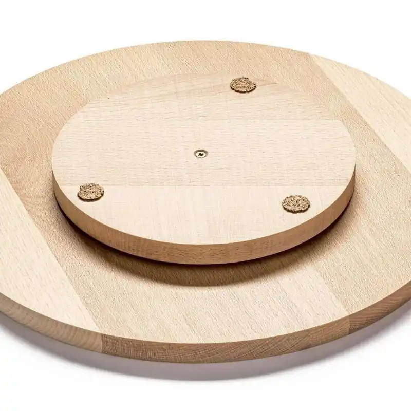 Dřevěné otočné servírovací prkénko 35 cm FORGAST FG12652 (mm) Top Prodej
