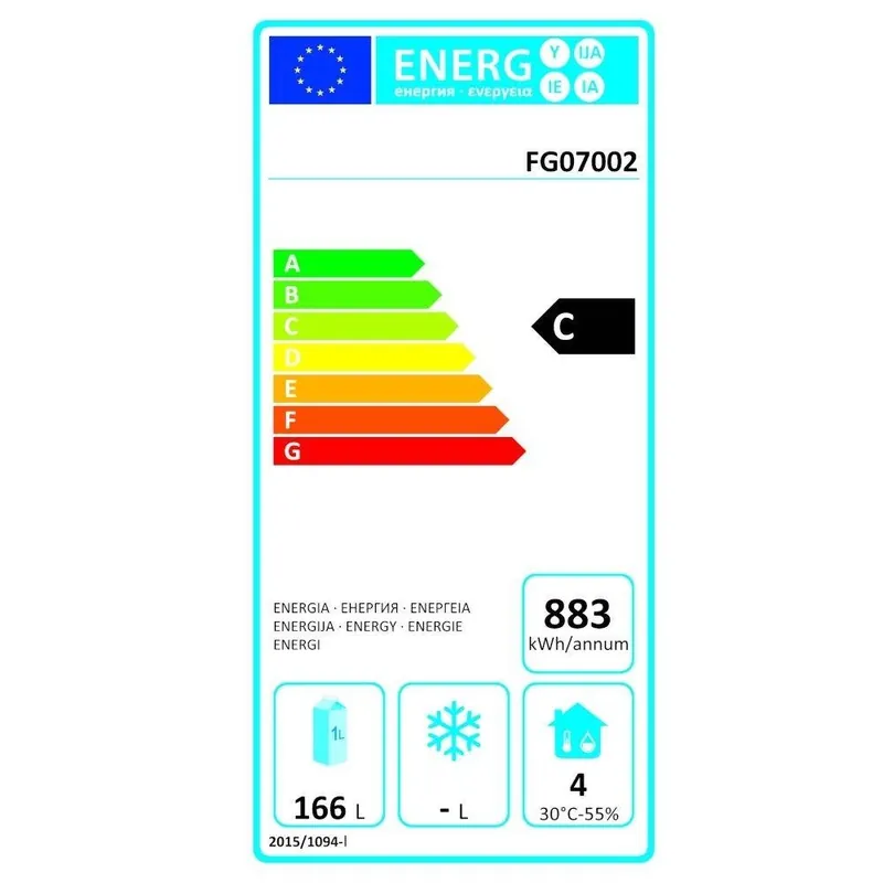 Dvoudveřový chladicí stůl se spodní jednotkou FORGAST FG14002/FG07002 (mm) Originální