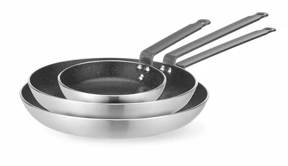 Hliníková pánev s nepřilnavým povrchem o průměru 32 cm HENDI 627631 (mm) Vrácení Zdarma