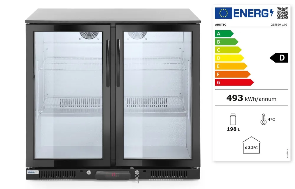 Nejlepší Cena Chladnička na nápoje 228 l HENDI 235829 (mm)