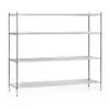 Chromovaný ocelový regál 182x61x180 cm skládací FORGAST FG15140 (mm) Vrácení Zdarma