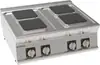 Nastavitelný elektrický vařič 4 čtvercová pole 22x22 cm TECNOINOX 716006 (mm) Kup Teď