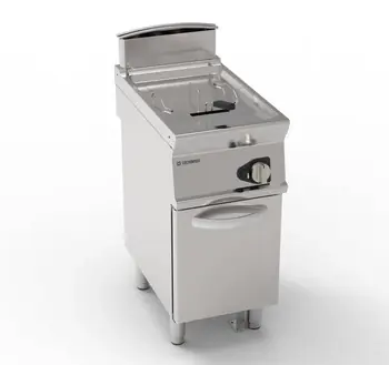 Nakupujte Hned Jednokomorová plynová fritéza 13 l 11,5 kW s uzavřeným dnem TECNOINOX 713130 (mm)