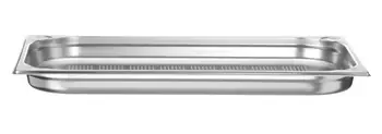 Oblíbený KITCHEN LINE 4 cm hluboký perforovaný nerezový hrnec GN 1/1 perforovaný HENDI 807118 (mm)