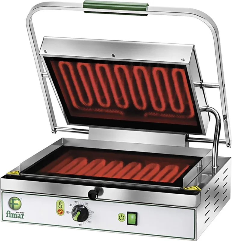 Kontaktní gril Panini s hladkými keramickými deskami FIMAR PV40LL (mm) Hit Sezóny