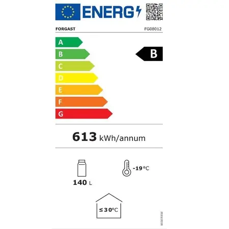 Lakovaná mrazicí skříň 140 l FORGAST FG13012/FG08012 (mm) Pouze Dnes